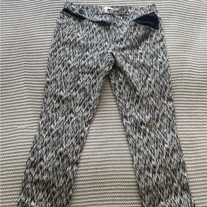 10 Crosby Derek lam, animal print jeans